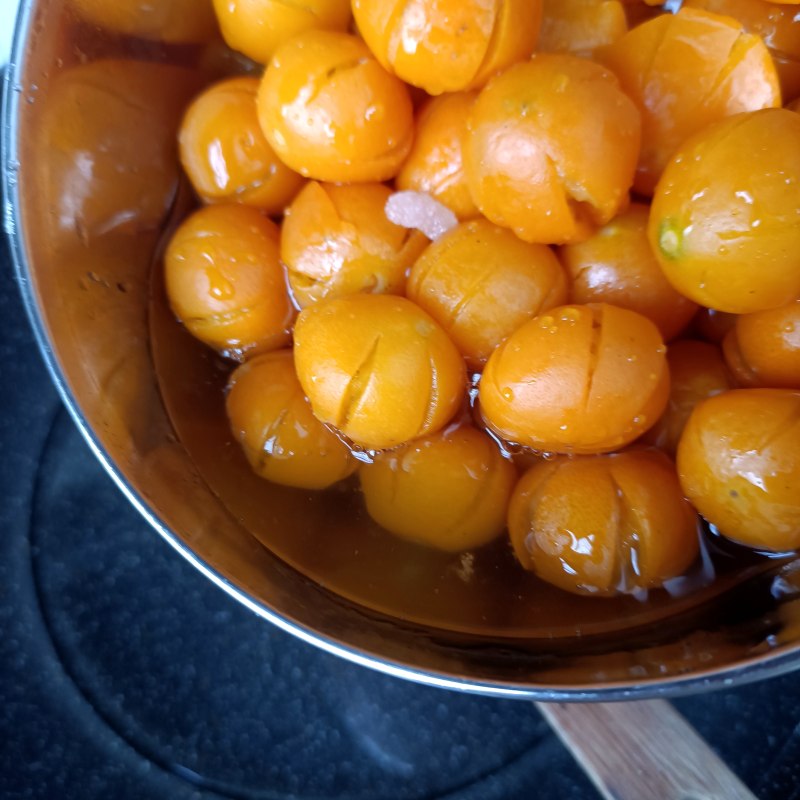 Kumquat How to make candied fruits: 7